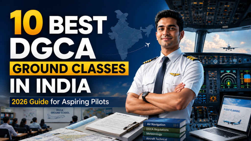 10 Best DGCA Ground Classes in India 2026 Guide for aspiring pilots