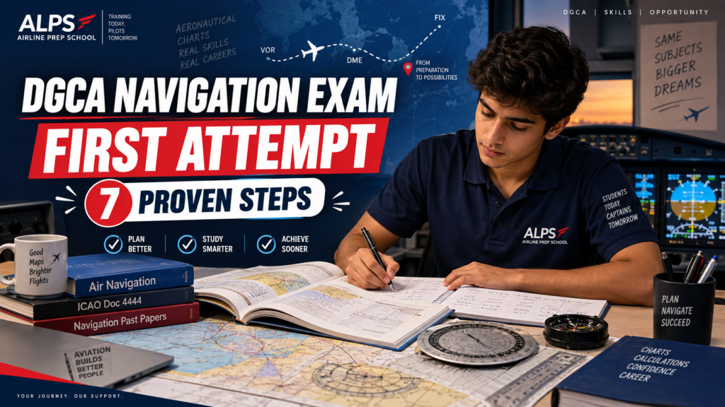 DGCA Navigation Exam First Attempt 7 Proven Steps for aspiring pilots